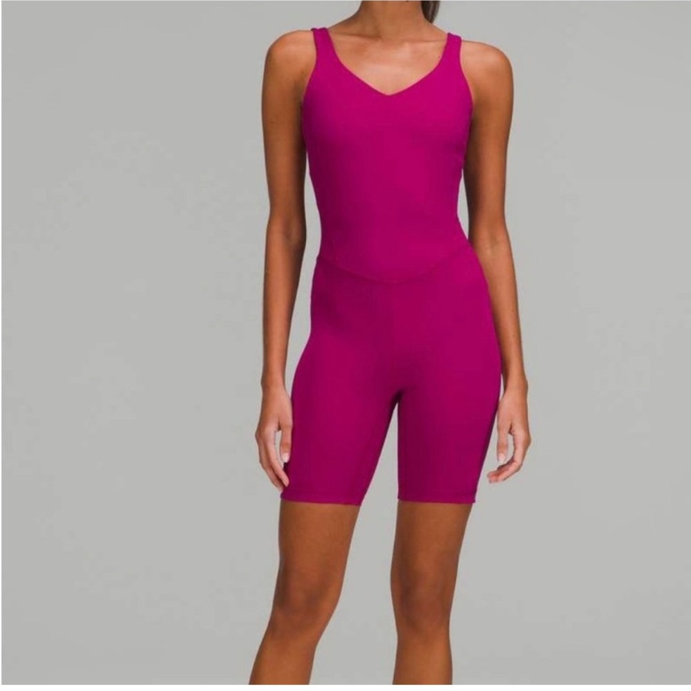 Vibrant Pink lululemon bodysuit